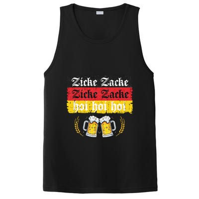 Zicke Zacke Hoi Oktoberfest German Flag Party PosiCharge Competitor Tank