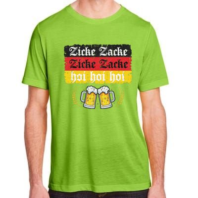 Zicke Zacke Hoi Oktoberfest German Flag Party Funny Gift Adult ChromaSoft Performance T-Shirt