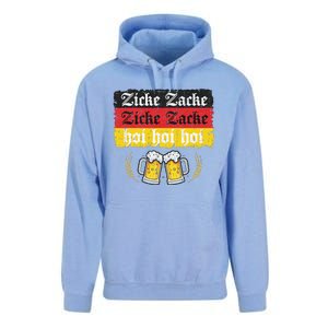 Zicke Zacke Hoi Oktoberfest German Flag Party Funny Gift Unisex Surf Hoodie