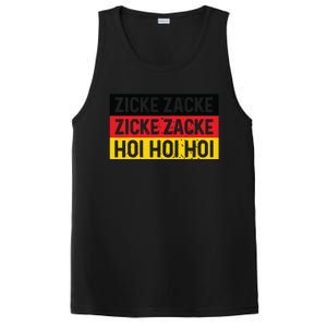 Zicke Zacke Hoi Oktoberfest German Flag Party Funny Gift PosiCharge Competitor Tank