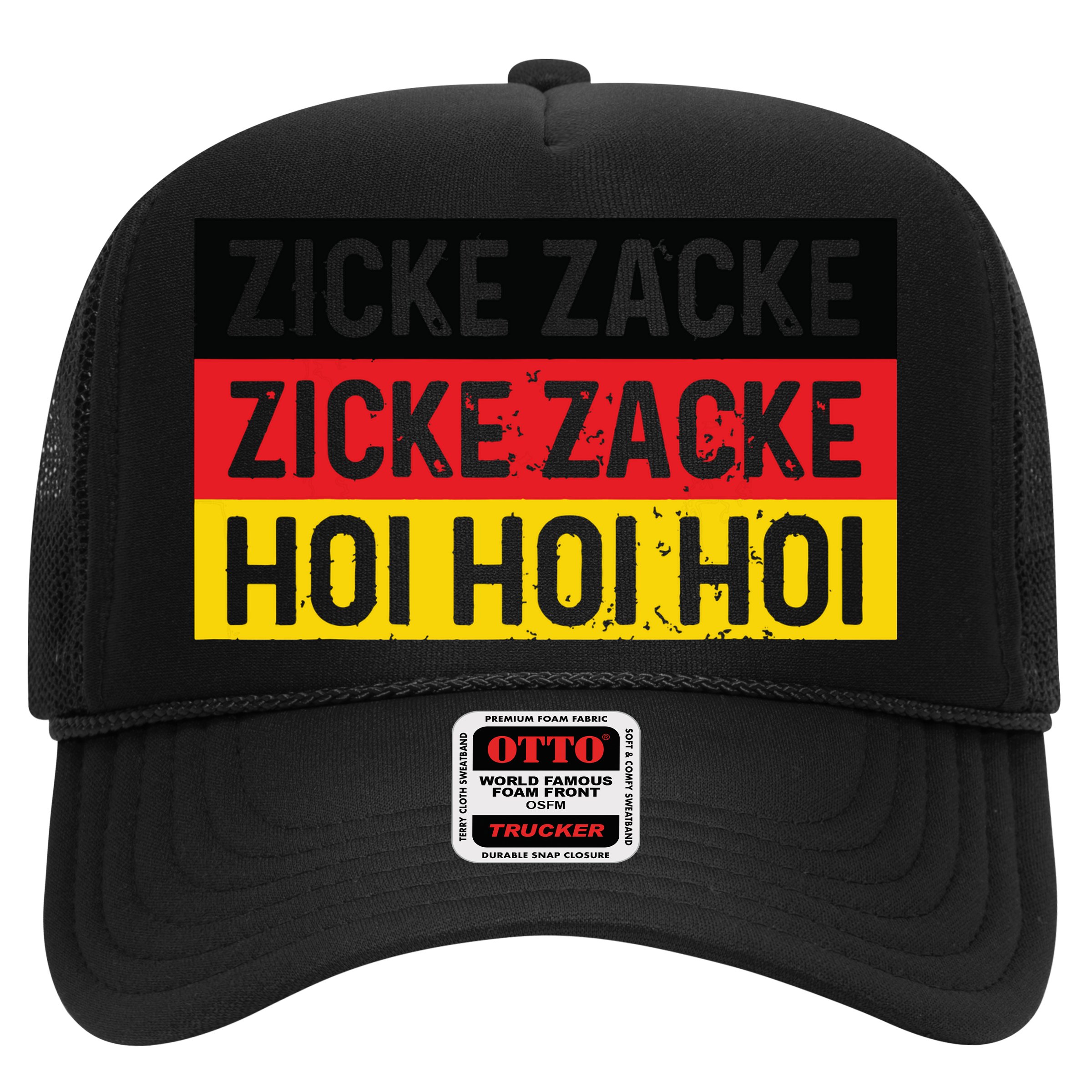 Zicke Zacke Hoi Oktoberfest German Flag Party Funny Gift Hat