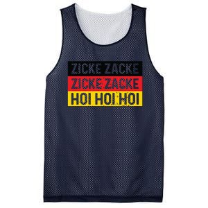 Zicke Zacke Hoi Oktoberfest German Flag Party Funny Gift Mesh Reversible Basketball Jersey Tank