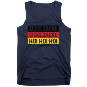 Zicke Zacke Hoi Oktoberfest German Flag Party Funny Gift Tank Top