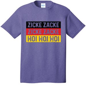 Zicke Zacke Hoi Oktoberfest German Flag Party Funny Gift T-Shirt