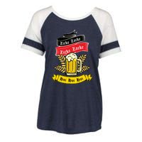 Zicke Zacke Hoi Funny Germany Flag Oktoberfest German Enza Ladies Jersey Colorblock Tee