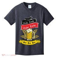 Zicke Zacke Hoi Funny Germany Flag Oktoberfest German Kids T-Shirt