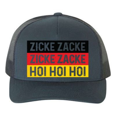 Zicke Zacke Hoi Oktoberfest German Flag Party Funny Gift Yupoong Adult 5-Panel Trucker Hat