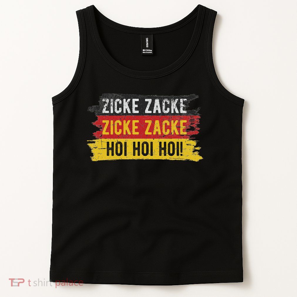 Zicke Zacke Hoi Hoi German Drinking Song Prost Cheers Tank Top