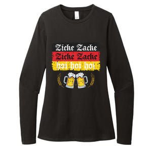 Zicke Zacke Hoi Oktoberfest German Flag Party Womens CVC Long Sleeve Shirt