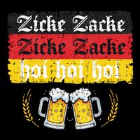 Zicke Zacke Hoi Oktoberfest German Flag Party Kids T-Shirt