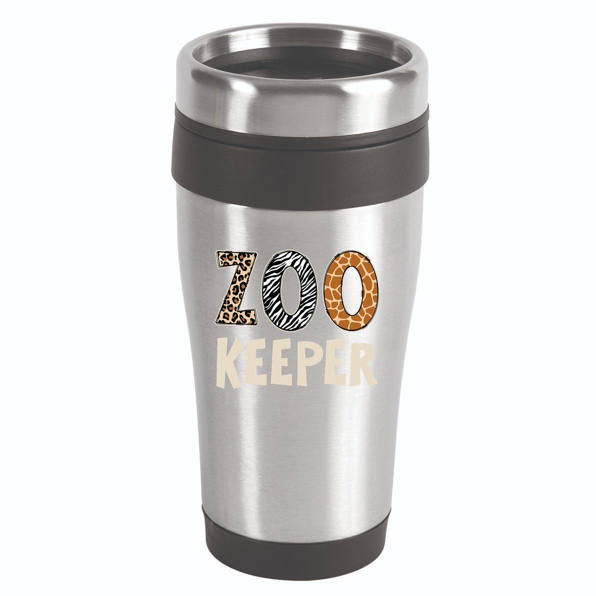 Zookeeper Zoo Keeper Costume Adult Animals Wildlife Safari 16oz Travel Tumbler