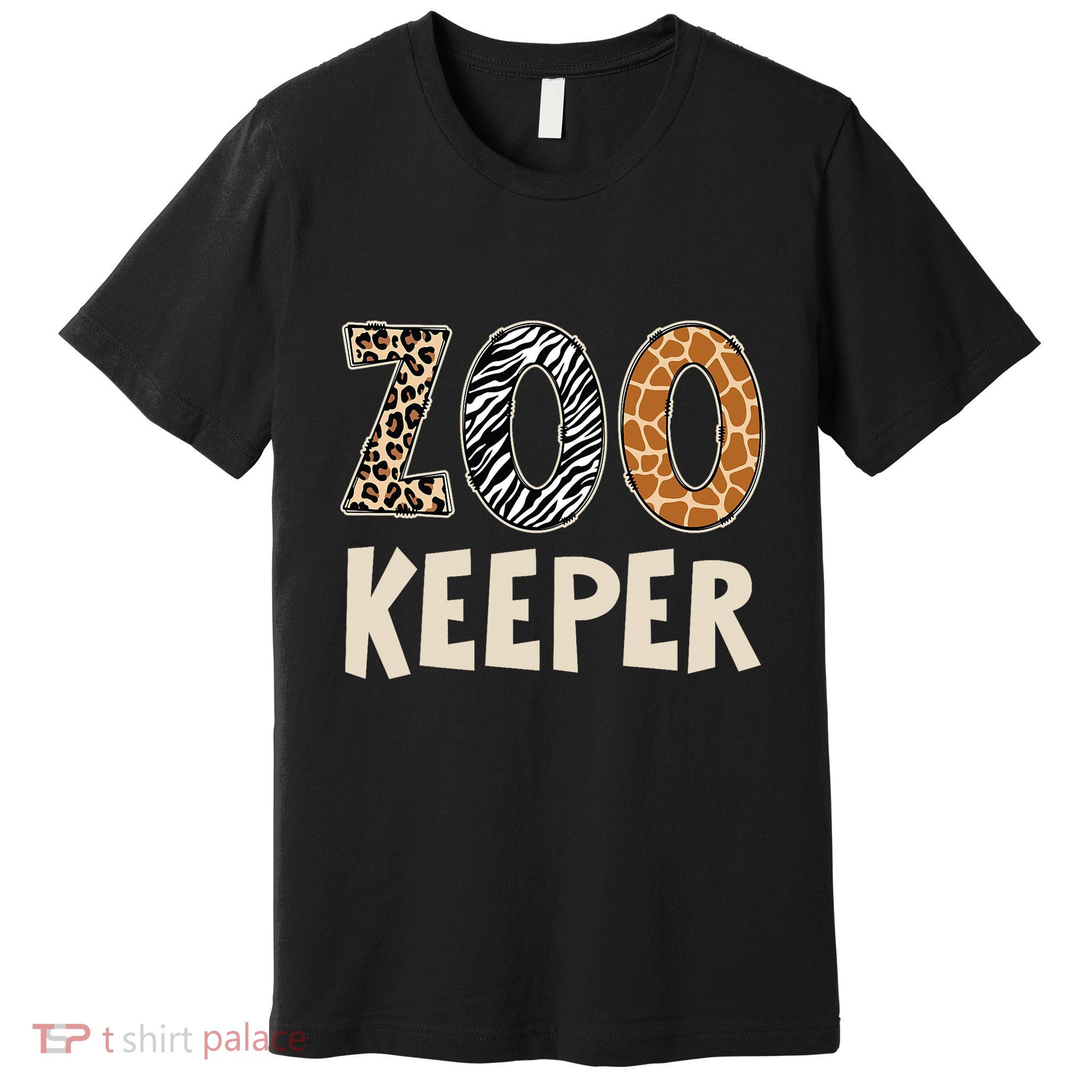 Zookeeper Zoo Keeper Costume Adult Animals Wildlife Safari Premium T-Shirt