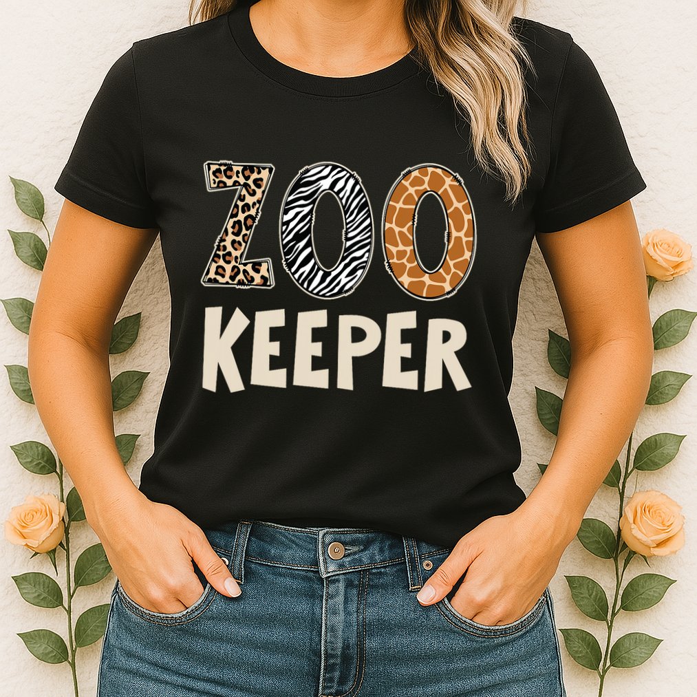 Zookeeper Zoo Keeper Costume Adult Animals Wildlife Safari Womens T-Shirt
