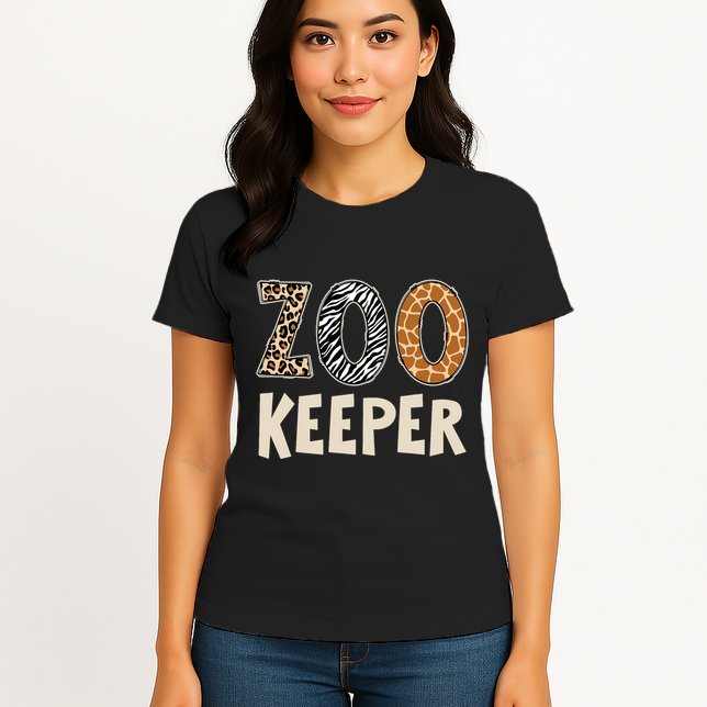 Zookeeper Zoo Keeper Costume Adult Animals Wildlife Safari Womens T-Shirt
