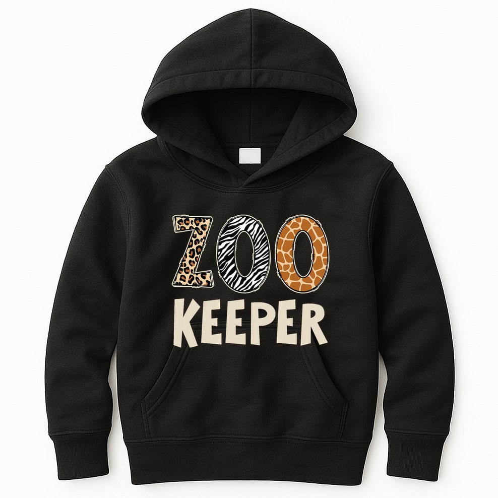 Zookeeper Zoo Keeper Costume Adult Animals Wildlife Safari Kids Hoodie