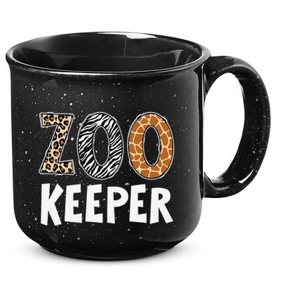 Zookeeper Zoo Keeper Costume Adult Animals Wildlife Safari Gift 15oz Campfire Ceramic Mug