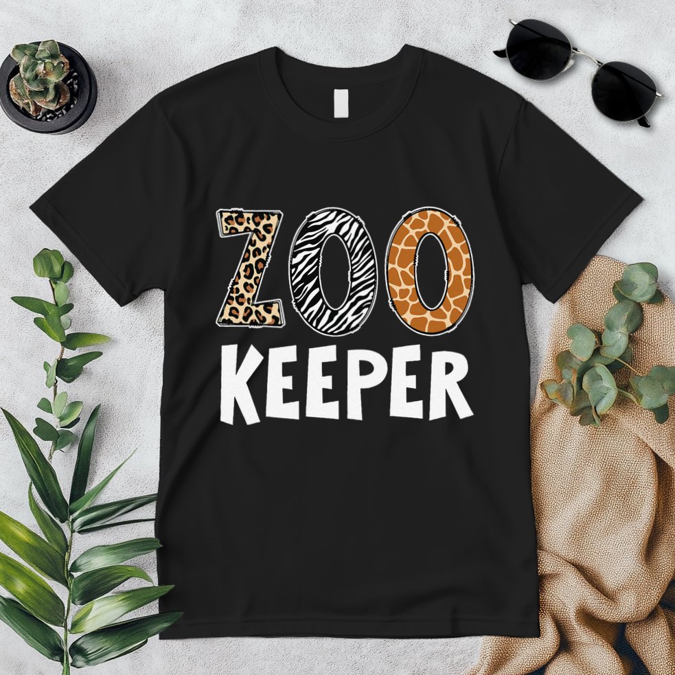 Zookeeper Zoo Keeper Costume Adult Animals Wildlife Safari Gift Premium T-Shirt
