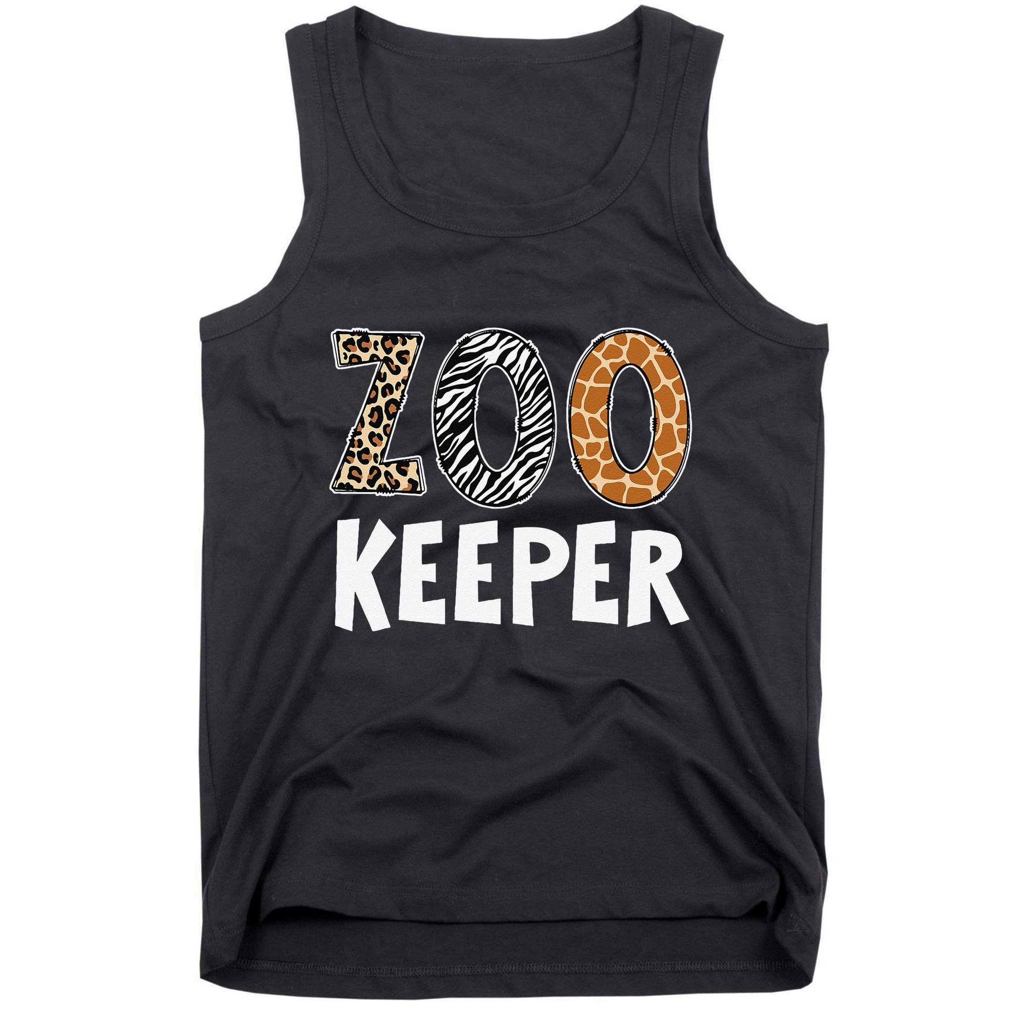 Zookeeper Zoo Keeper Costume Adult Animals Wildlife Safari Gift Tank Top