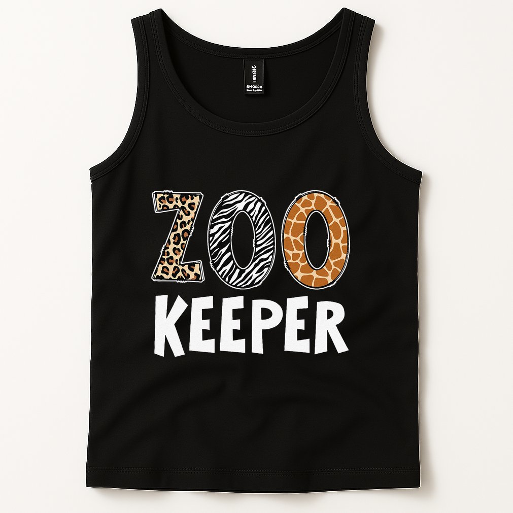 Zookeeper Zoo Keeper Costume Adult Animals Wildlife Safari Gift Tank Top