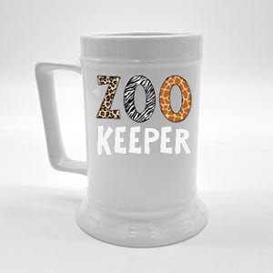 Zookeeper Zoo Keeper Costume Adult Animals Wildlife Safari Gift Beer Stein