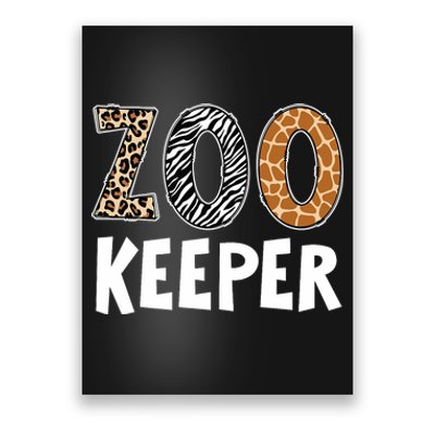 Zookeeper Zoo Keeper Costume Adult Animals Wildlife Safari Poster