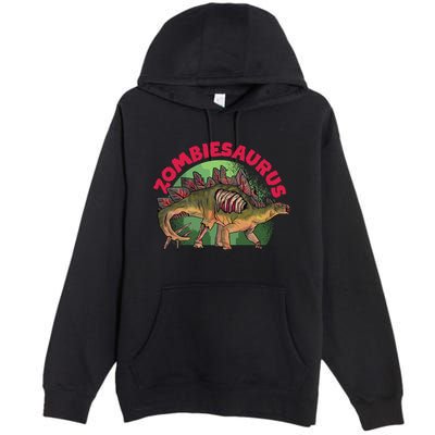 Zombiesaurus Premium Pullover Hoodie