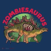 Zombiesaurus Button