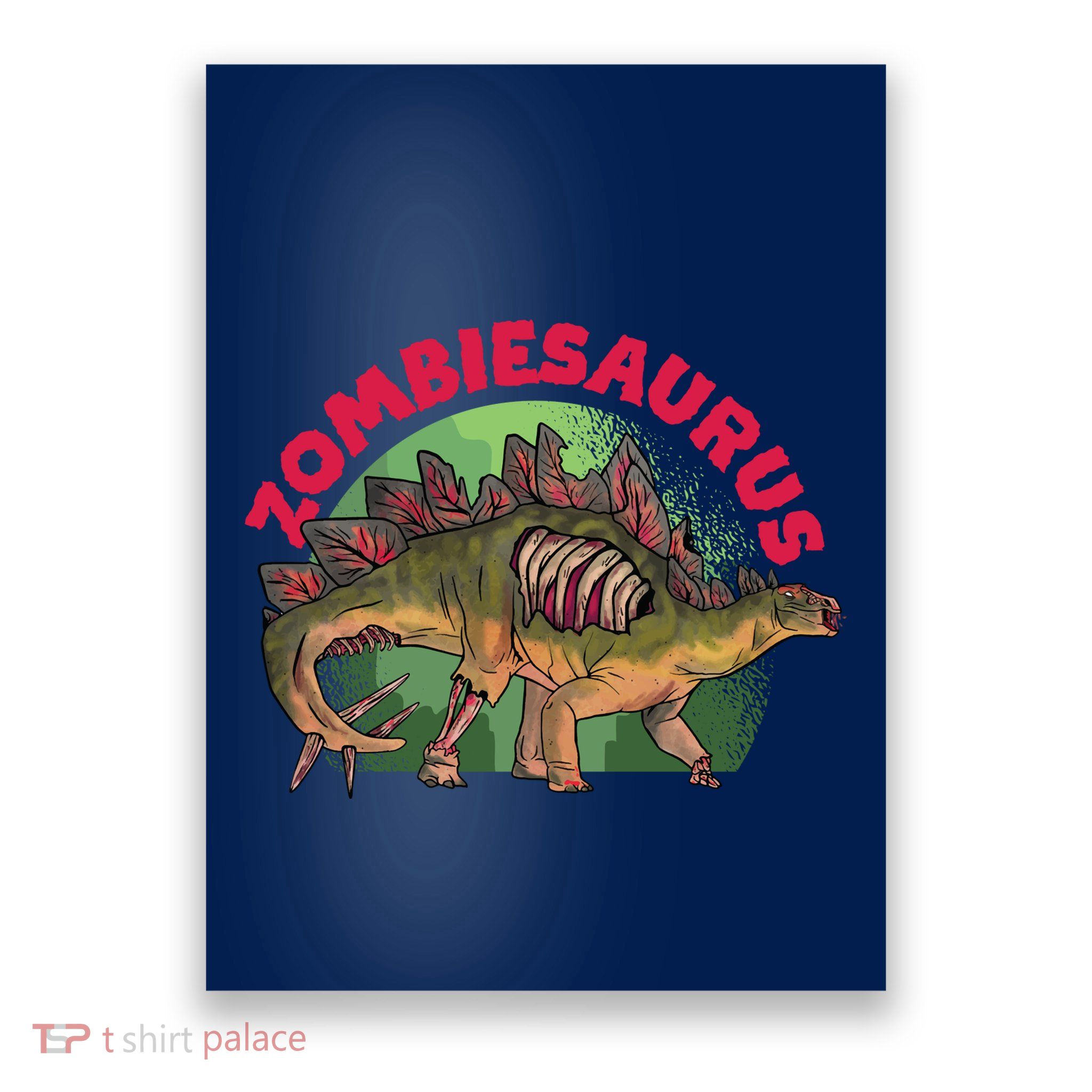 Zombiesaurus Poster