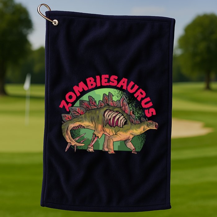 Zombiesaurus Golf Towel