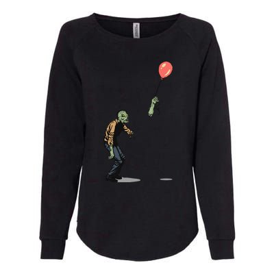 Zombie Womens California Wash Sweatshirt