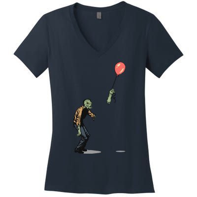 Zombie Women's V-Neck T-Shirt