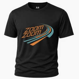 Zoom Zoom Racing Funny Graphic Cooling Performance Crew T-Shirt