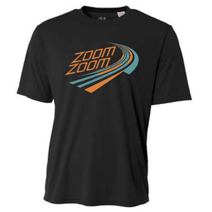 Zoom Zoom Racing Funny Graphic Cooling Performance Crew T-Shirt