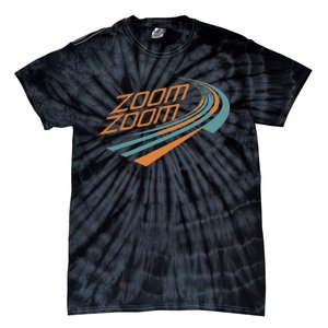 Zoom Zoom Racing Funny Graphic Tie-Dye T-Shirt