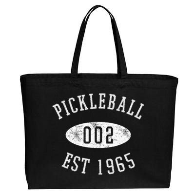 Zero Zero Two Funny Pickleball Cotton Canvas Jumbo Tote