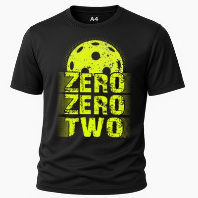 Zero Zero Two Pickleball Player Paddleball Performance Shirt