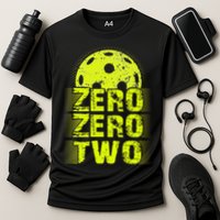 Zero Zero Two Pickleball Player Paddleball Performance Shirt