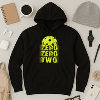 Zero Zero Two Pickleball Player Paddleball Hoodie