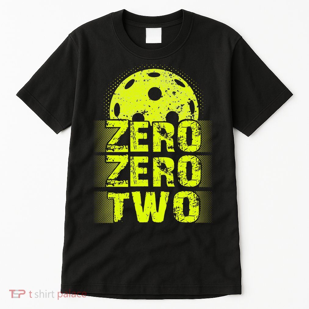 Zero Zero Two Pickleball Player Paddleball Tall T-Shirt