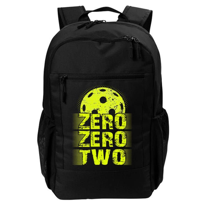 Zero Zero Two Pickleball Player Paddleball Backpack