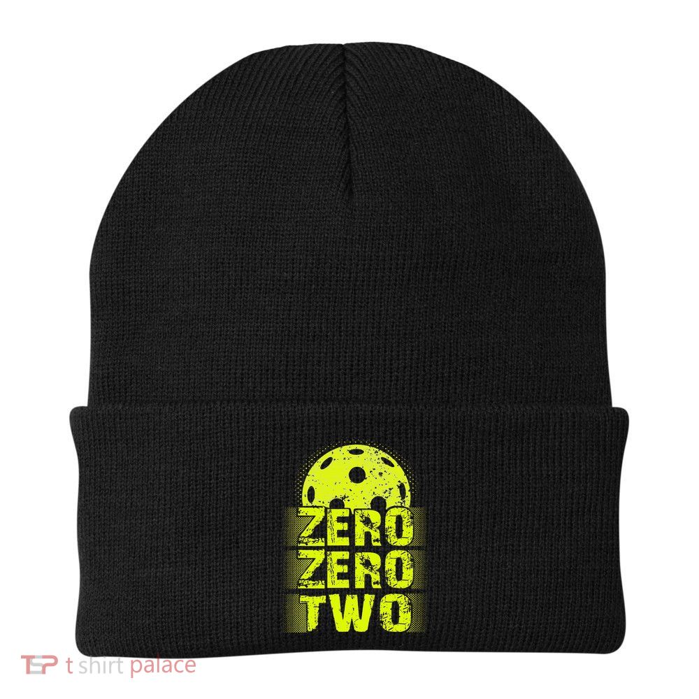 Zero Zero Two Pickleball Player Paddleball Beanie