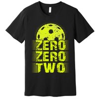 Zero Zero Two Pickleball Player Paddleball Premium T-Shirt