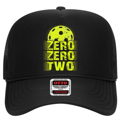 Zero Zero Two Pickleball Player Paddleball Trucker Hat