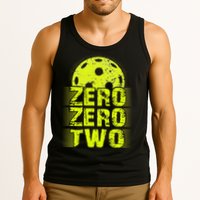 Zero Zero Two Pickleball Player Paddleball Tank Top