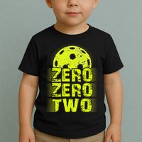Zero Zero Two Pickleball Player Paddleball Toddler T-Shirt