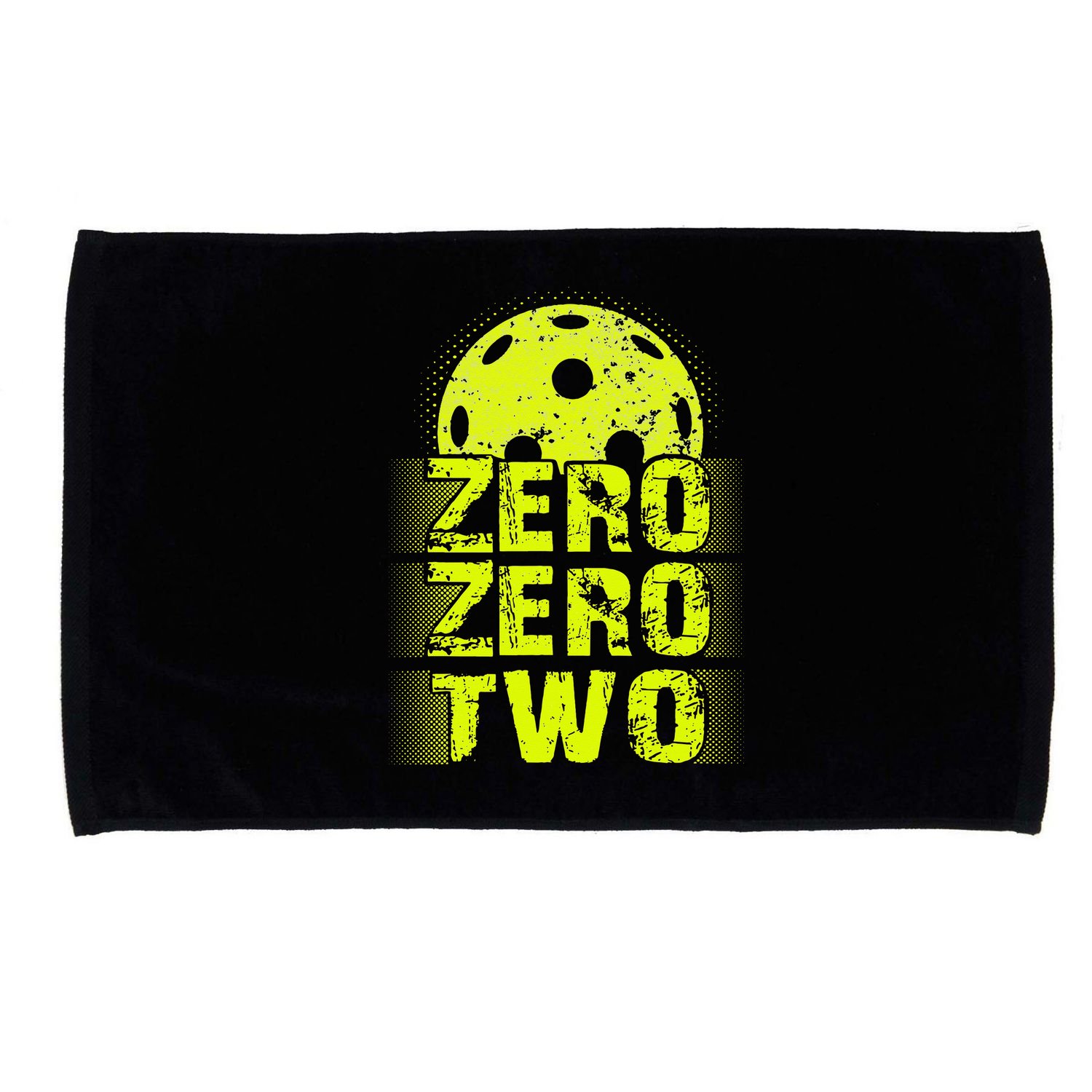 Zero Zero Two Pickleball Player Paddleball Microfiber Hand Towel