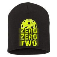 Zero Zero Two Pickleball Player Paddleball Short Acrylic Beanie