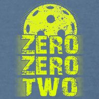 Zero Zero Two Pickleball Player Paddleball Garment-Dyed Sweatshirt