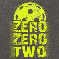 Zero Zero Two Pickleball Player Paddleball Cotton Canvas Backpack