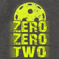 Zero Zero Two Pickleball Player Paddleball Vector Backpack